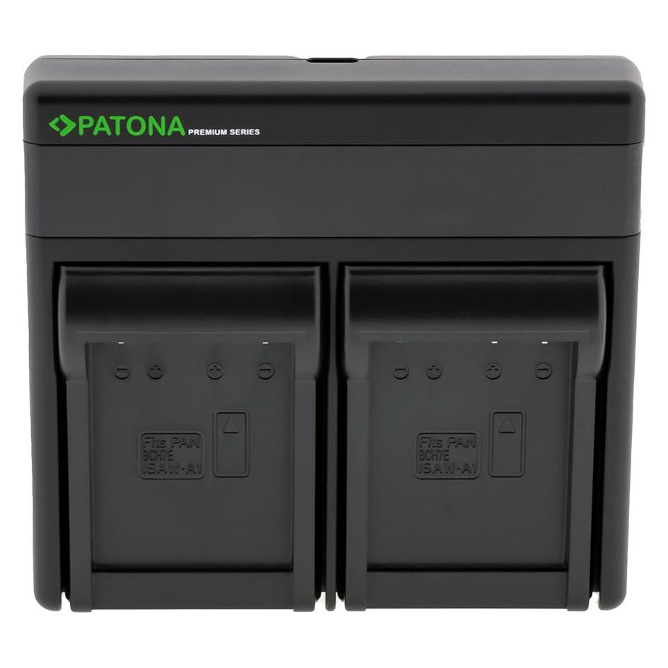 Patona Batteries Replacement Dual Charger USB USB-C (Kamera Akku Ladegerät) (121614)