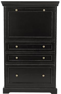 Eastman Secretary Desk - Standard Black - Ballard Designs