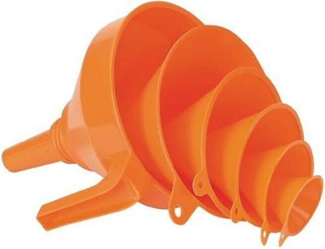 Pressol Ensemble d'entonnoirs 6 pcs 50,75,100,120,150,160 mm HDPE (02372 043)