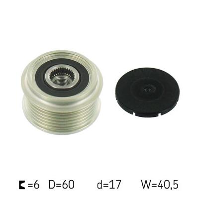 SKF Generatorfreilauf VKM 03516 für Vaughall
