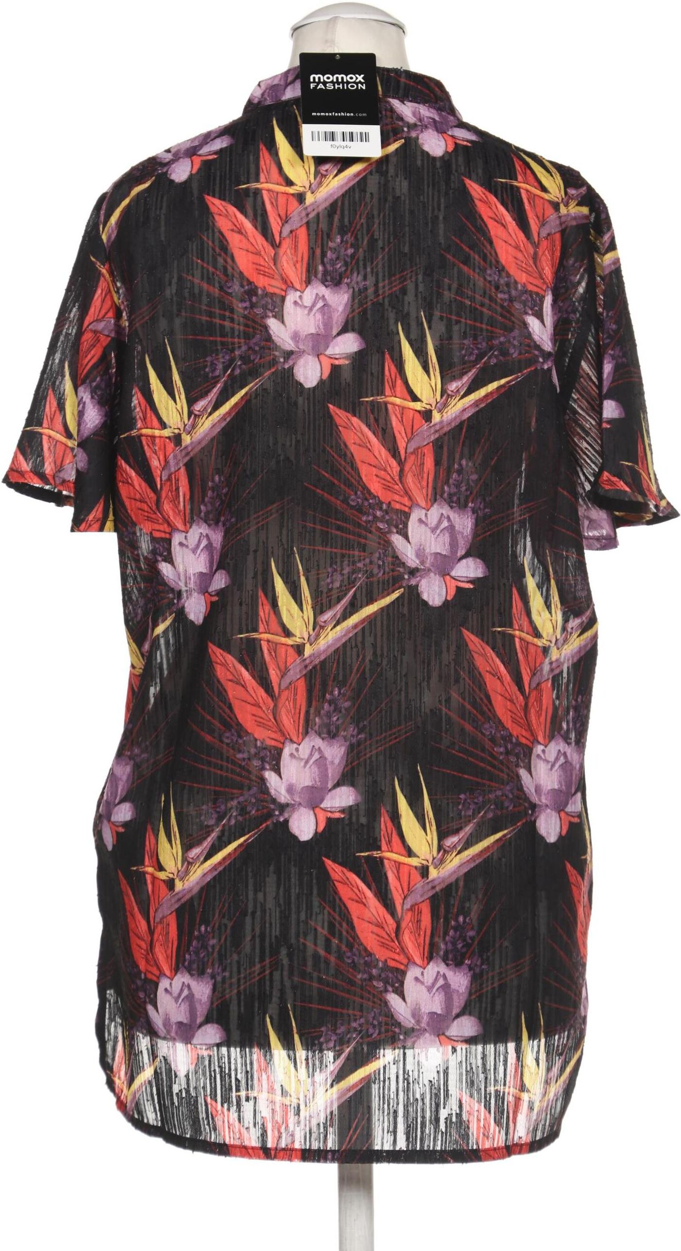 Anonyme Designer Damen Bluse, Mehrfarbig, Gr. XS, Synthetik - Second Hand