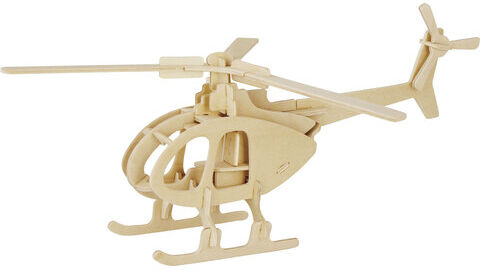 Holzbausatz Hubschrauber, 26 x 13 cm