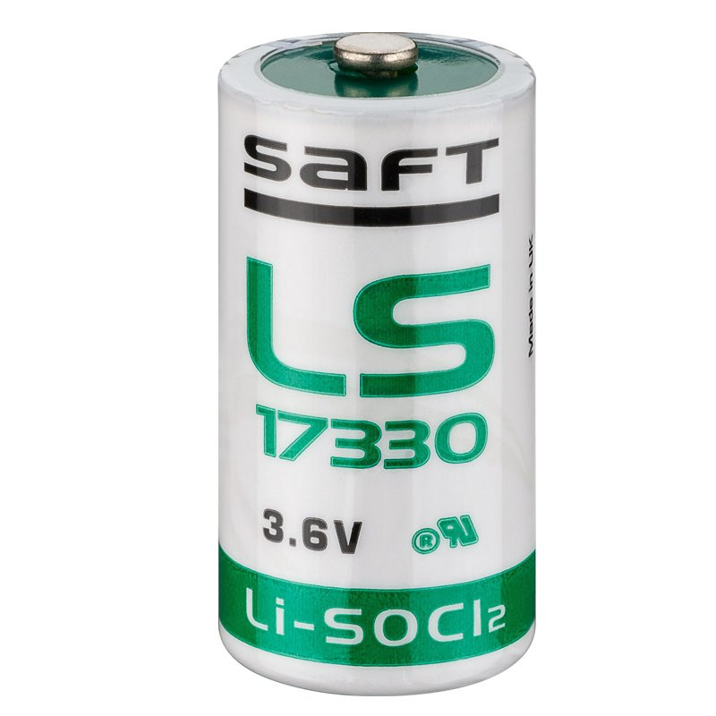 Saft Lithium LS-17330 batterij, 3,6 V, 2,1 Ah