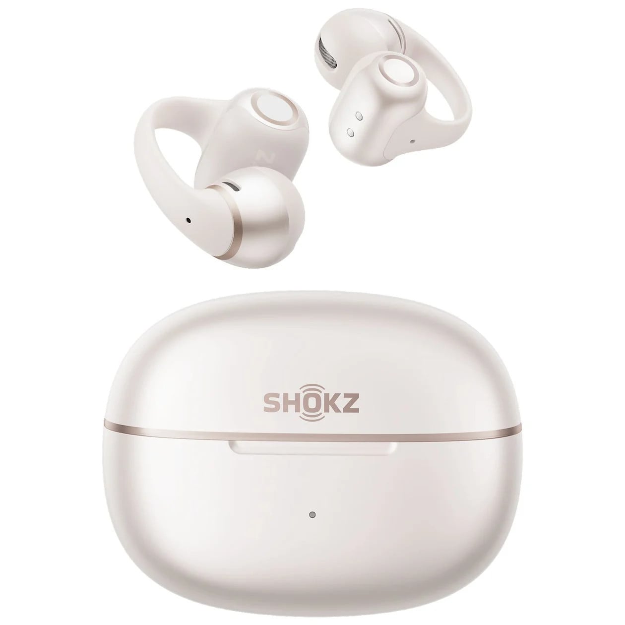 Shokz OpenDots 2 Bluetooth In-ear oordopjes Wit
