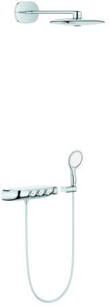 Grohe SmartControl 360 Duo Duschsystem 26443000 chrom, Aufputz-/Unterputz Kombination
