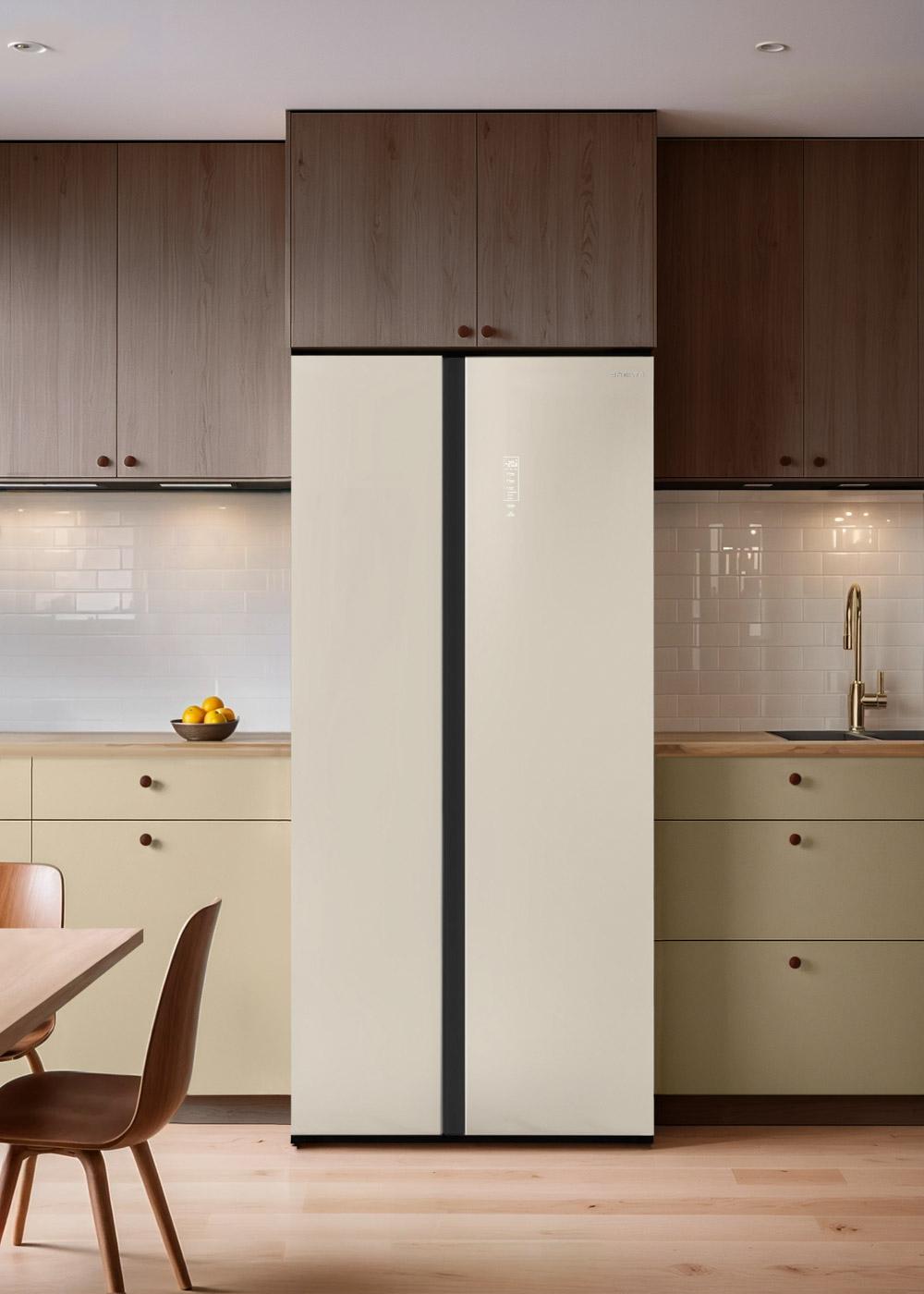 FRIDGE STUDIO SIDE BY SIDE 550 - Side-by-Side-Kühlschrank 550 l No Frost