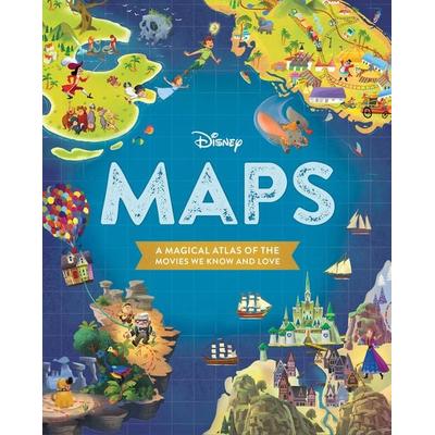 Disney Maps, Gebundene Ausgabe von Disney Books, Random House N.Y., 978-1-368-01867-8