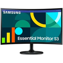 Samsung Essential S3 S24D3 Full HD Curved Monitor 61 cm (24")