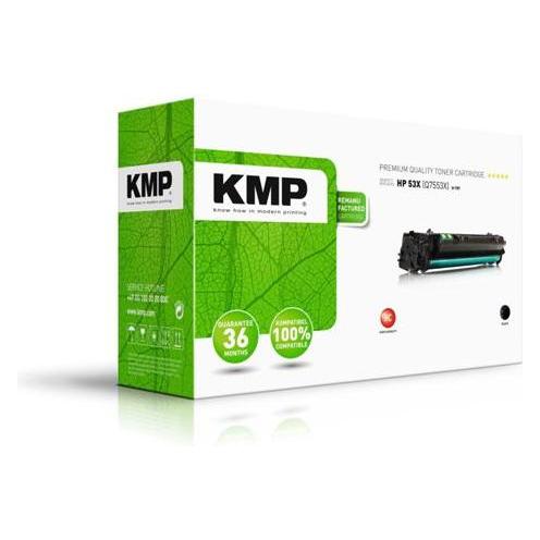 KMP H-T87 - Schwarz - compatible - Tonerpatrone (BK) (1207,HC00)