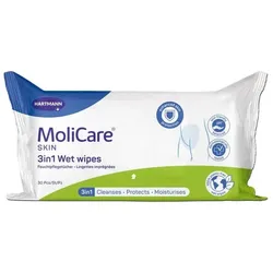 MOLICARE Skin 3in1 Feuchtpflegetücher