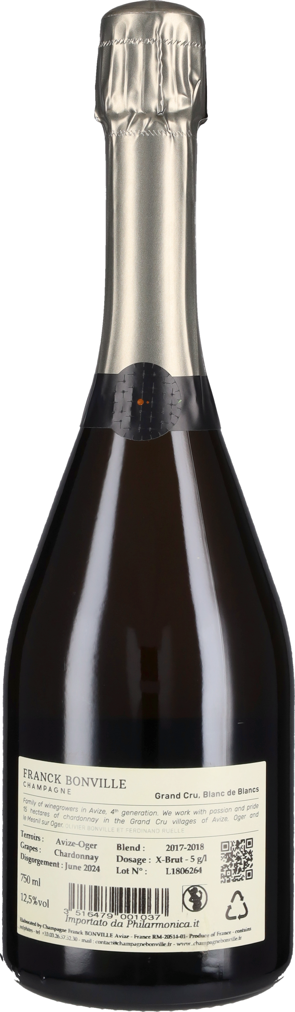 Bonville Franck Champagne Brut Grand Cru 'Unisson' Franck Bonville