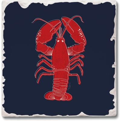 Thirstystone Maine Lobster 4 Pack Tumbled Tile Coasters Made in The USA Create Your Own Set