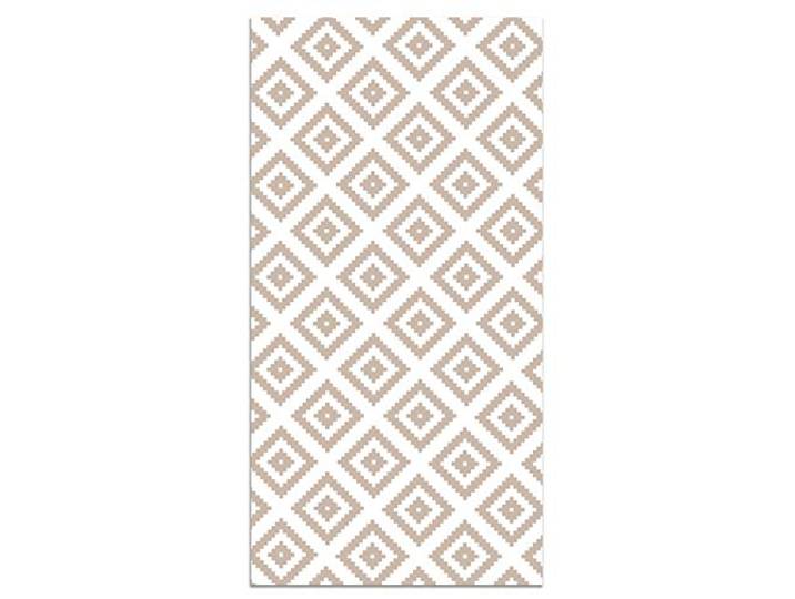 Panorama Tapis Vinyle du Sol Cuisine Salle de Bain - Différentes Tailles - (Carrés Roses 80x150 cm)