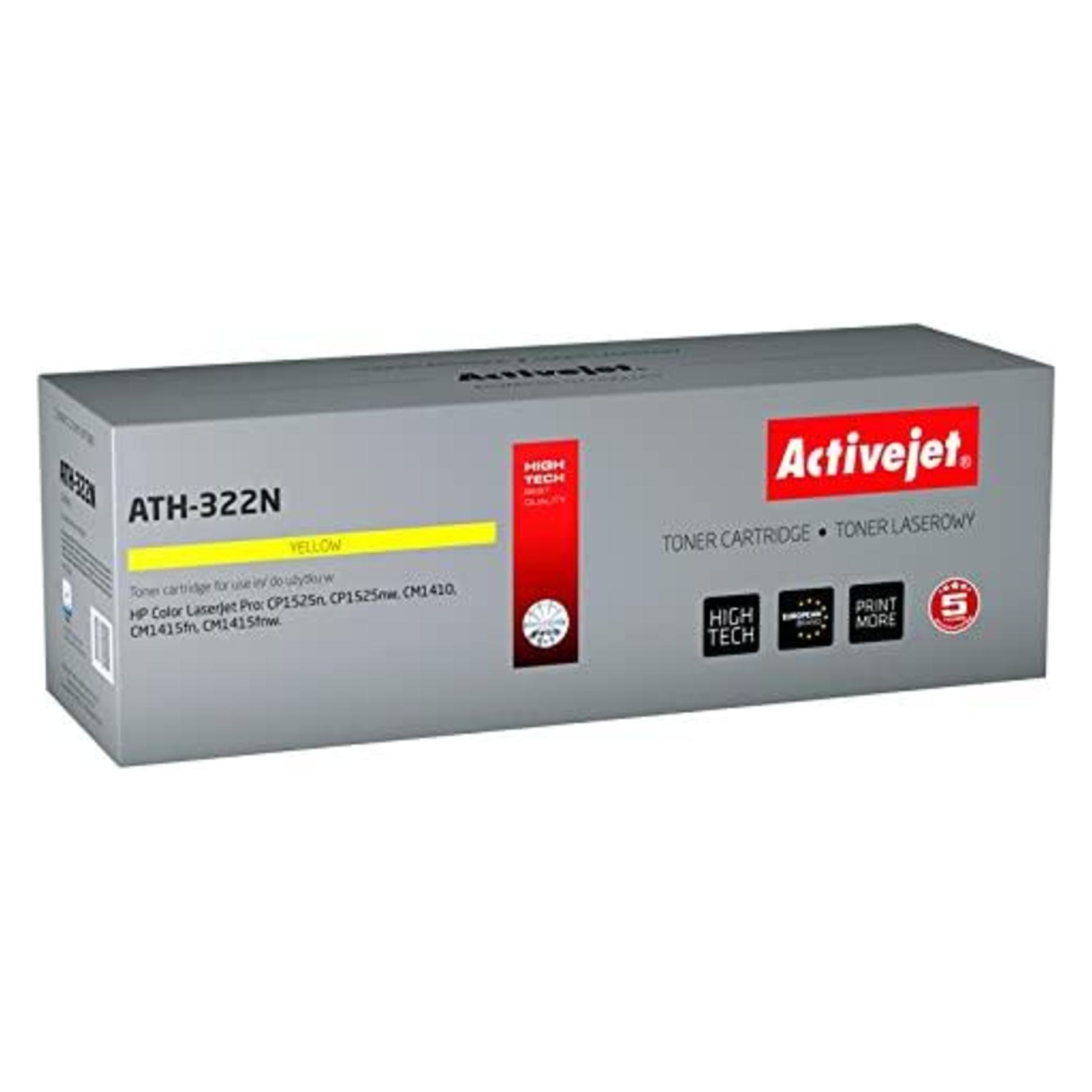 Activejet Toner ATH-340N (zamiennik HP 651A CE340A Supreme 13500 stron czarny) (BK) (ATH-340N)