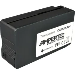 Kompatible Tinte ersetzt HP CZ133A 711 schwarz