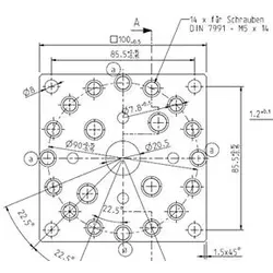 Rademacher 94401010 Antriebsl f. Mdm Antriebe mit Handkurbel 4010-10 Deltadore