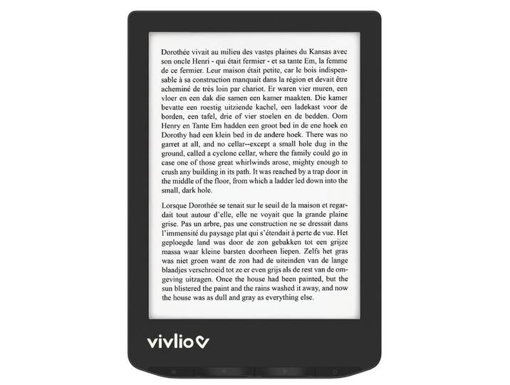Liseuse ebook Vivlio Light Noire