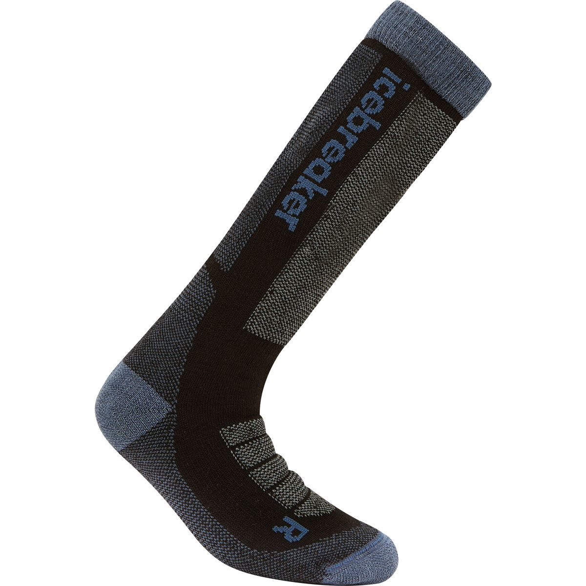 Icebreaker K Mer Ski+ Medium OTC black/dawn/graphite (IB03Q) M 0A574FIB03Q-M
