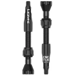LEZYNE Tubeless Ventil CNC Pro TLR Paar | schwarz 44 mm