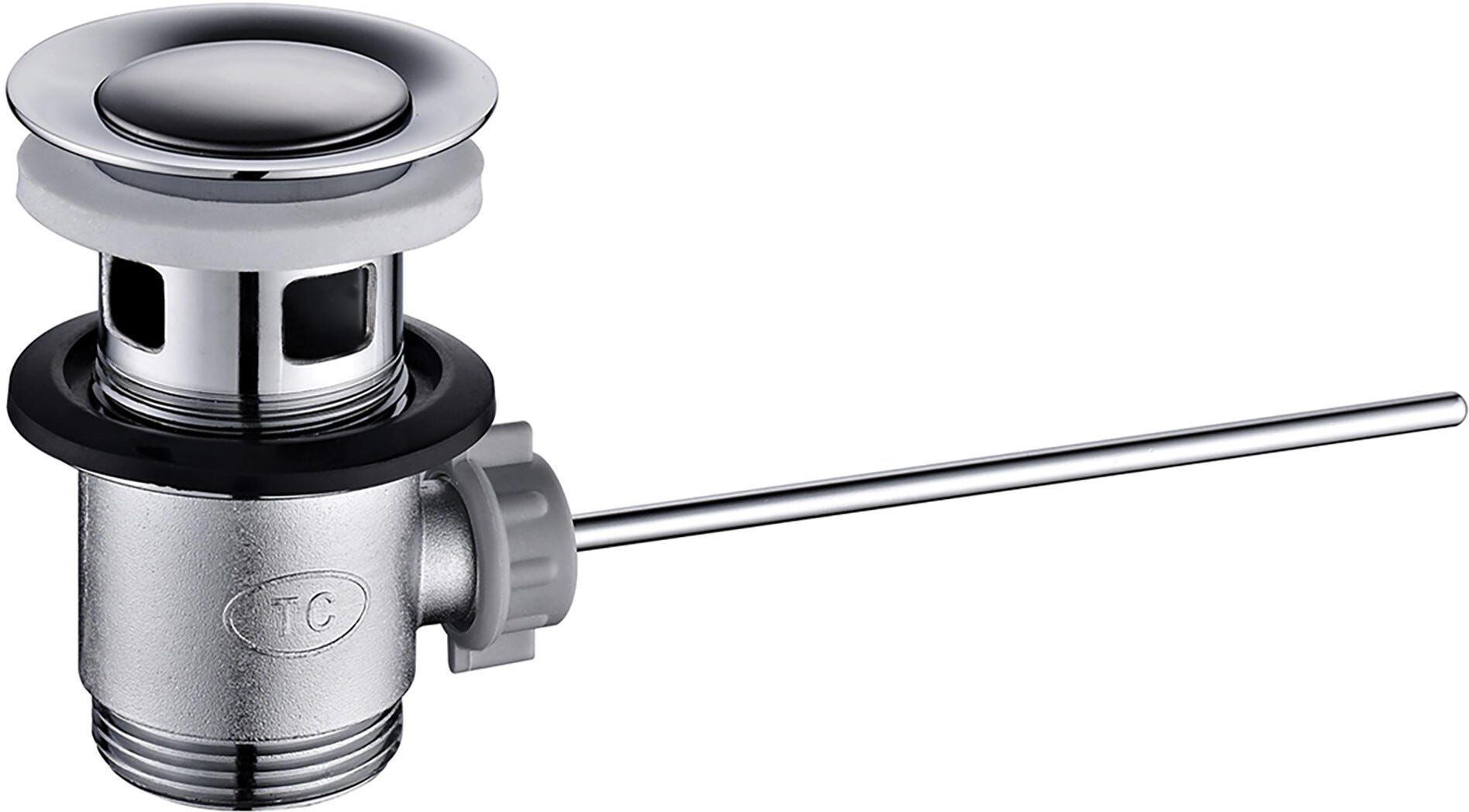 Tecnomat PILETTA NORTON 1''1/4 PER LAVABO E BIDET IN METALLO CROMATO