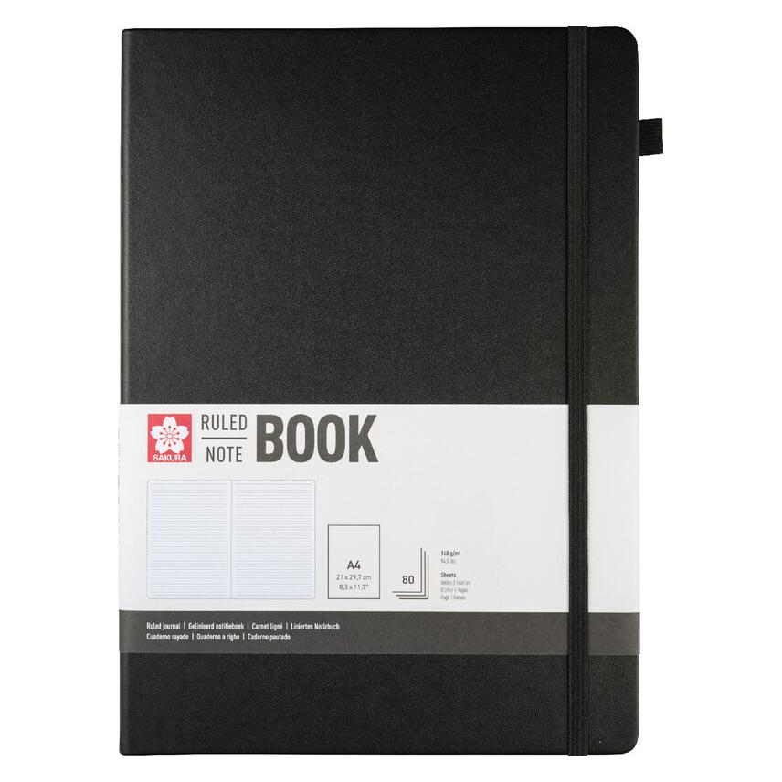 Sakura Notizbuch (A4, Liniert, Harter Einband) (94147105)