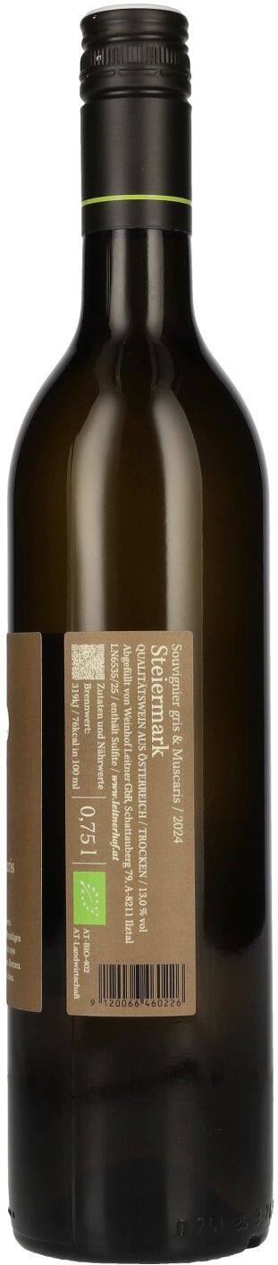 Leitner Wein Leitner Souvignier gris & Muscaris Piwi Duett Steiermark 2024 13% Vol. 0,75l