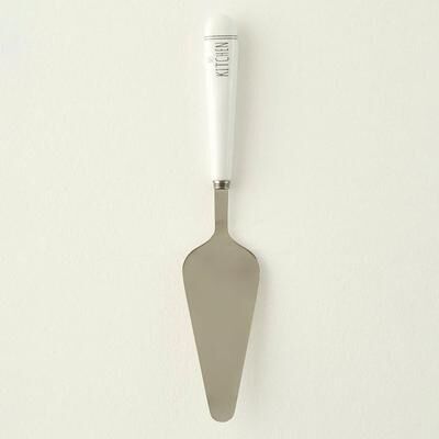 Bella Maison My Kitchen Cake Server with Porcelain Handle