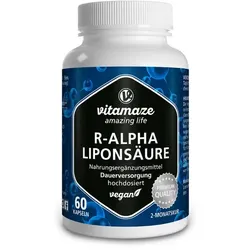 R-ALPHA-LIPONSÄURE 200 mg hochdosiert vegan Kaps. 25,5 g