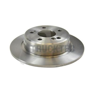 TRUCKTEC AUTOMOTIVE Bremsscheibe 0235066 Hinterachse voll 278mm 9mm für Mercedes