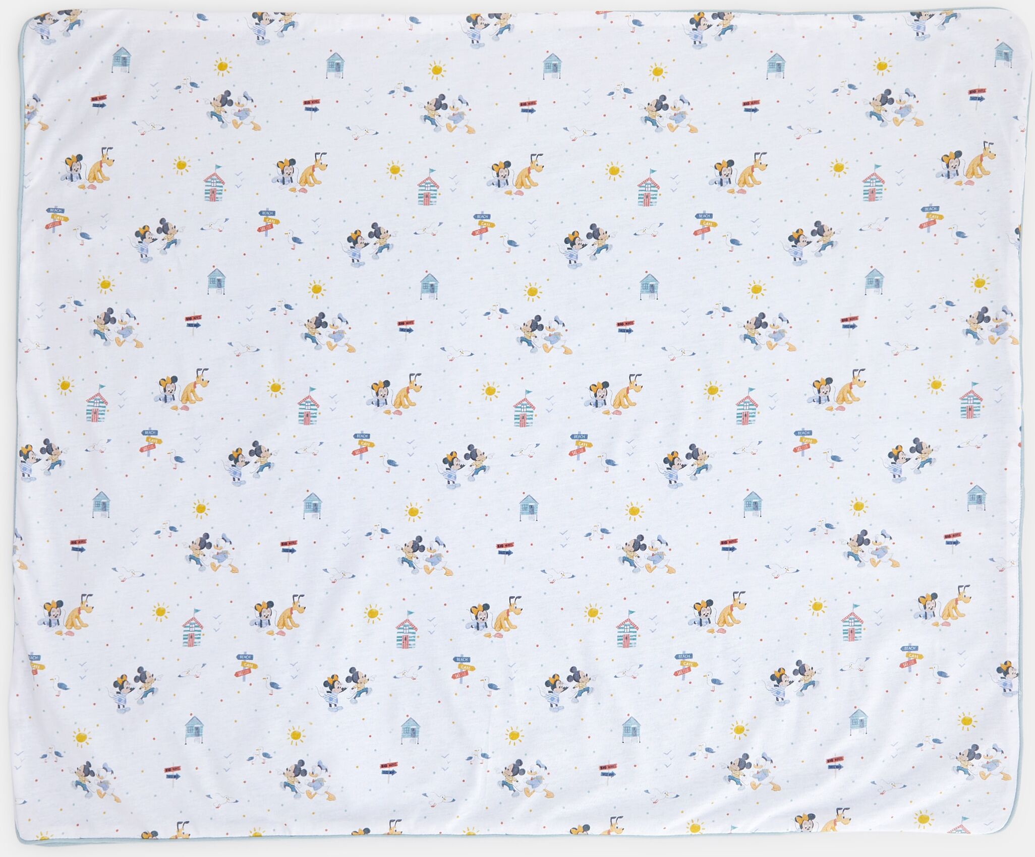 Cotton Juice Baby Home Arrullo Disney Baby Mickey and Minnie estampado.  (70 x 90 cm) Multicolor niño