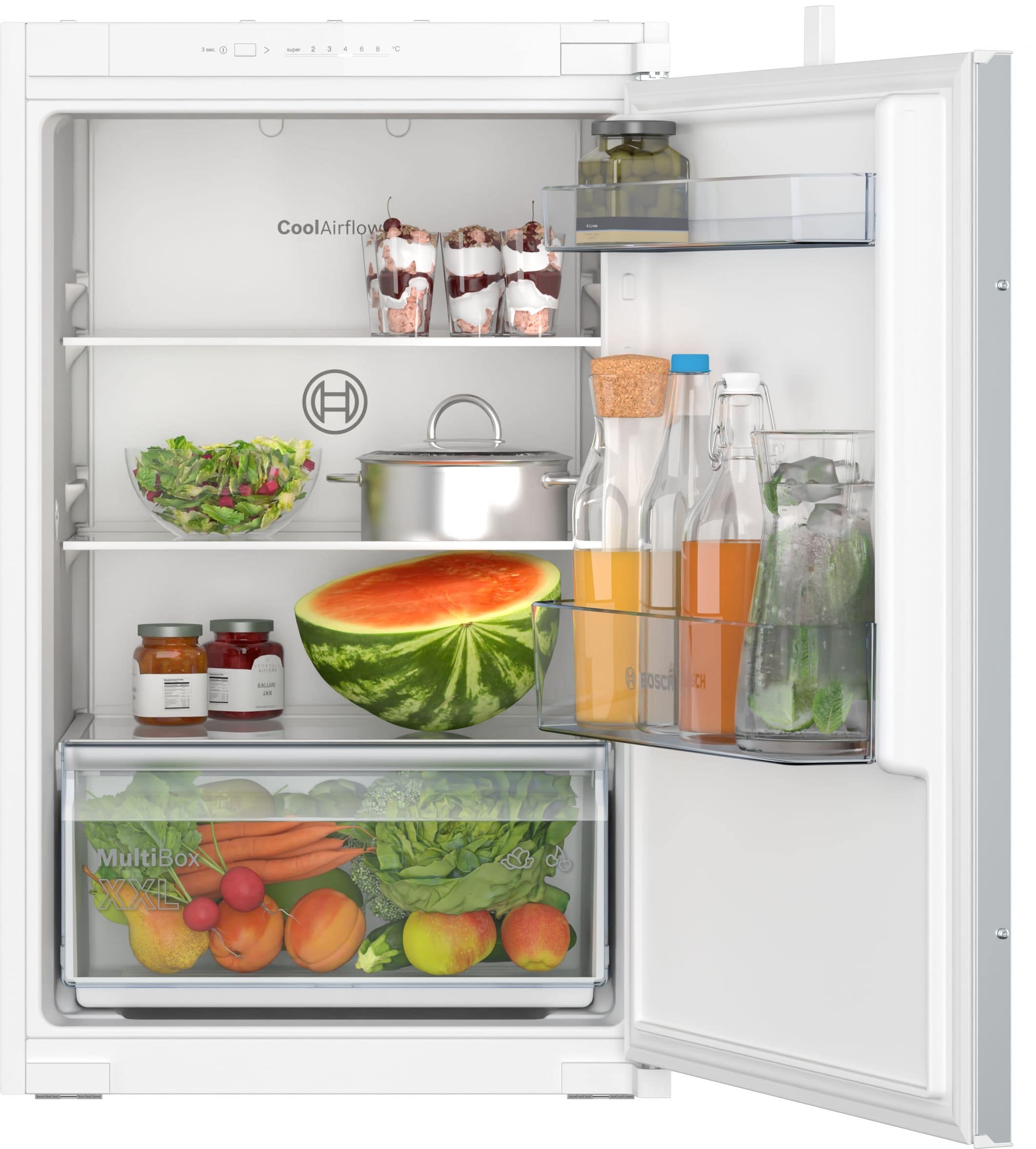 Bosch Serie 2 KIR21NSE0 Schlepptür 136 l 88 cm Einbaukühlschrank