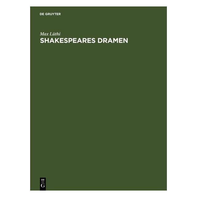 De Gruyter Lüthi:Shakespeares Dramen (67759452)