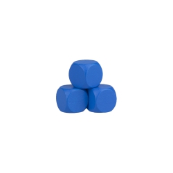 Halmakegel.com Blankowürfel - 12mm - blau 257310