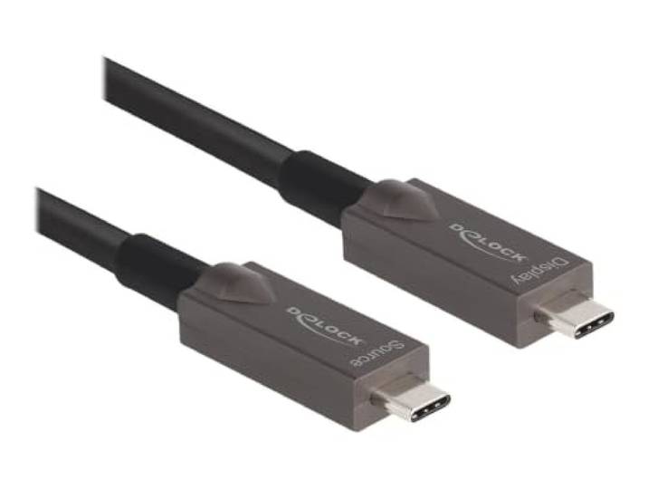 DeLOCK Active Optical USB-C Video + Data + PD Cable 8 m