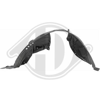 DIEDERICHS Verkleidung, Radhaus 6045909 innen für NISSAN