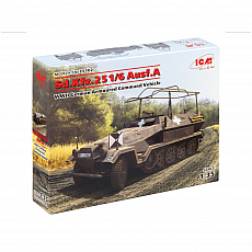 ICM - Sd.Kfz.251/6 Ausf.A - WWII German Armoured Command Vehicle - 1:35 - 302 Teile 306953