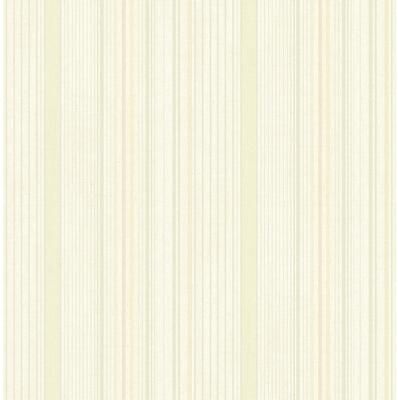 Seabrook Designs Provance Stripe Unpasted Wallpaper