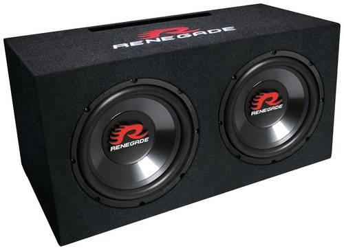 Renegade RXV1002 Auto-Subwoofer passiv 1000W