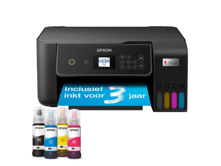 Epson EcoTank ET-2875 All-in-one inkjet printer Zwart