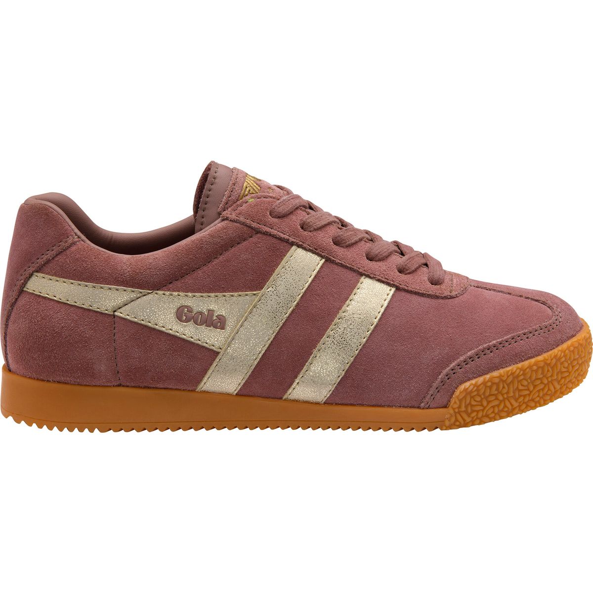 Gola Harrier Mirror Sneaker Women brownrose/gold/gum (TK) 39 CLA156-TK-39-brownrosegoldgum