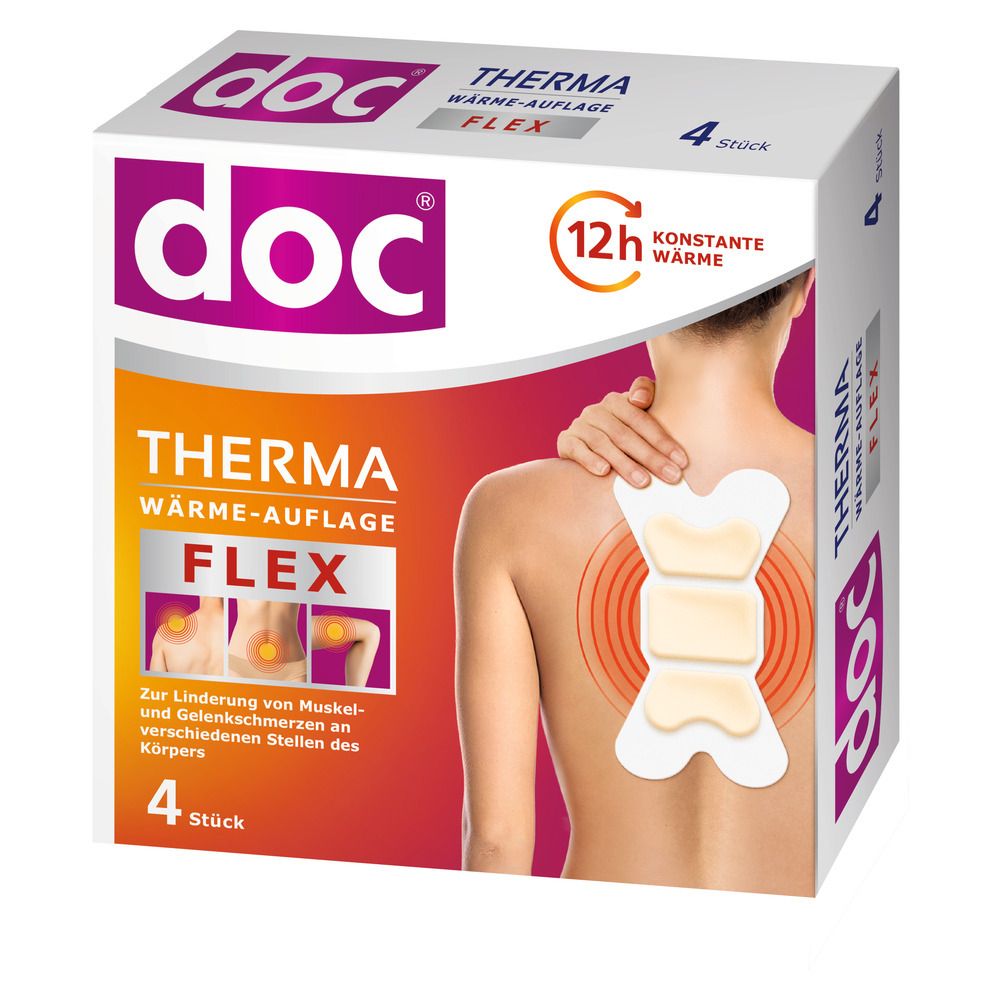 DOC Therma Wärme-Auflage Flex 4 St Pflaster
