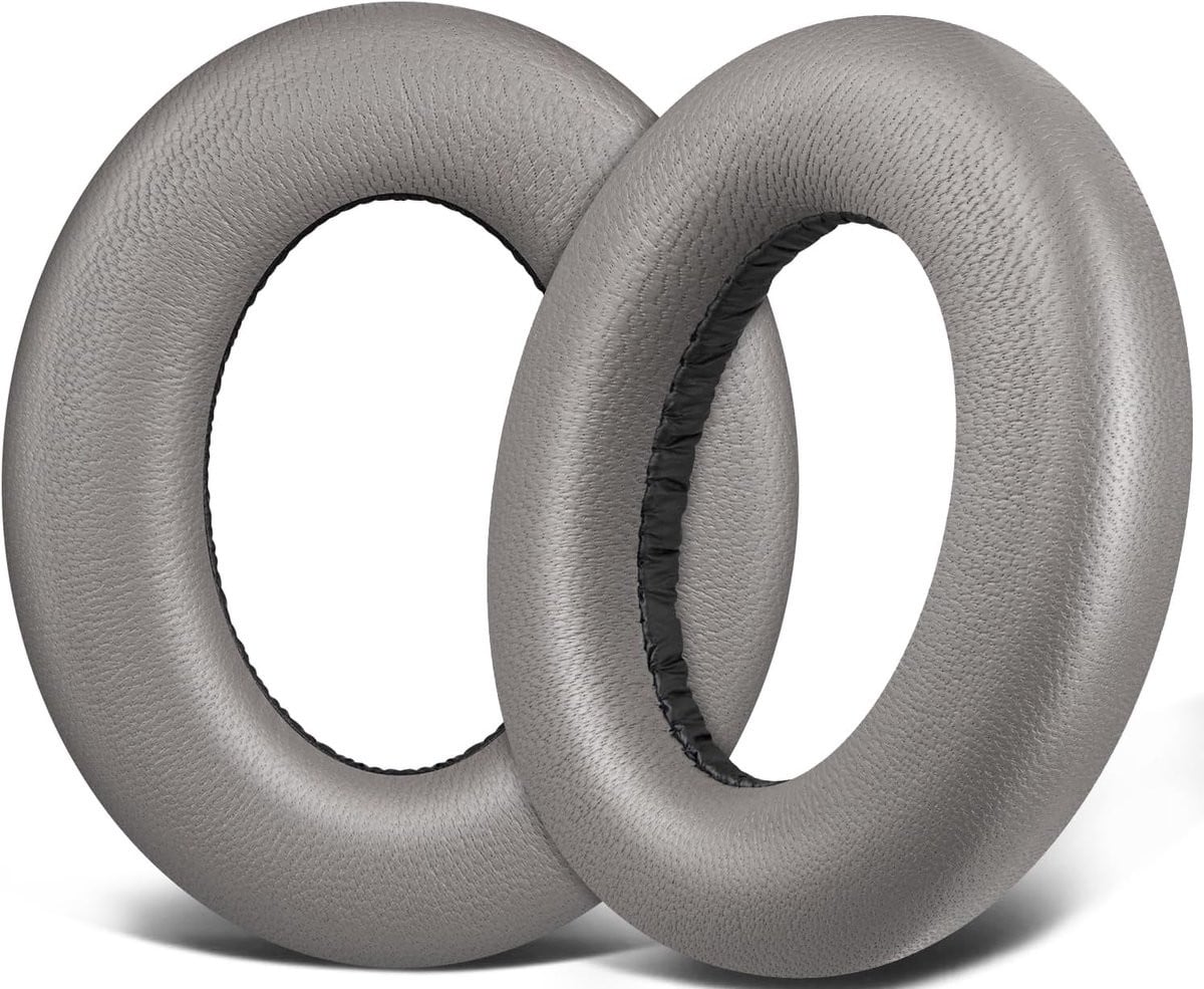 Lamsleren oorkussens voor Sennheiser HDB 630, Momentum 5 en Momentum 4 draadloze hoofdtelefoons met geluidsdempend schuim