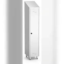 MOBINOX-Kleine Kassen- / 1 -Türreinigungsschrank 370x480x2010 mm.