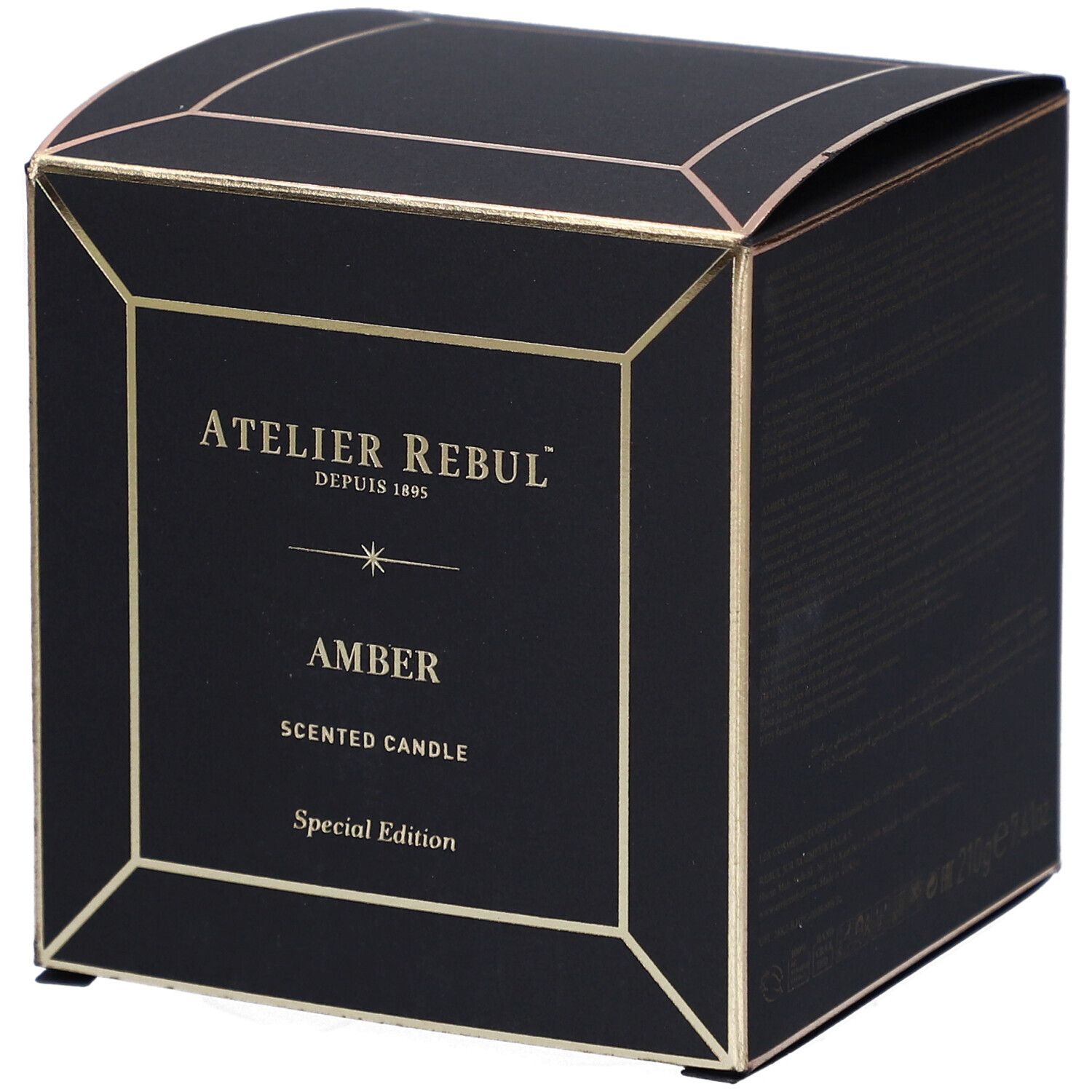 Atelier Rebul Amber Geurkaars 210g 210 g Nicht relevant