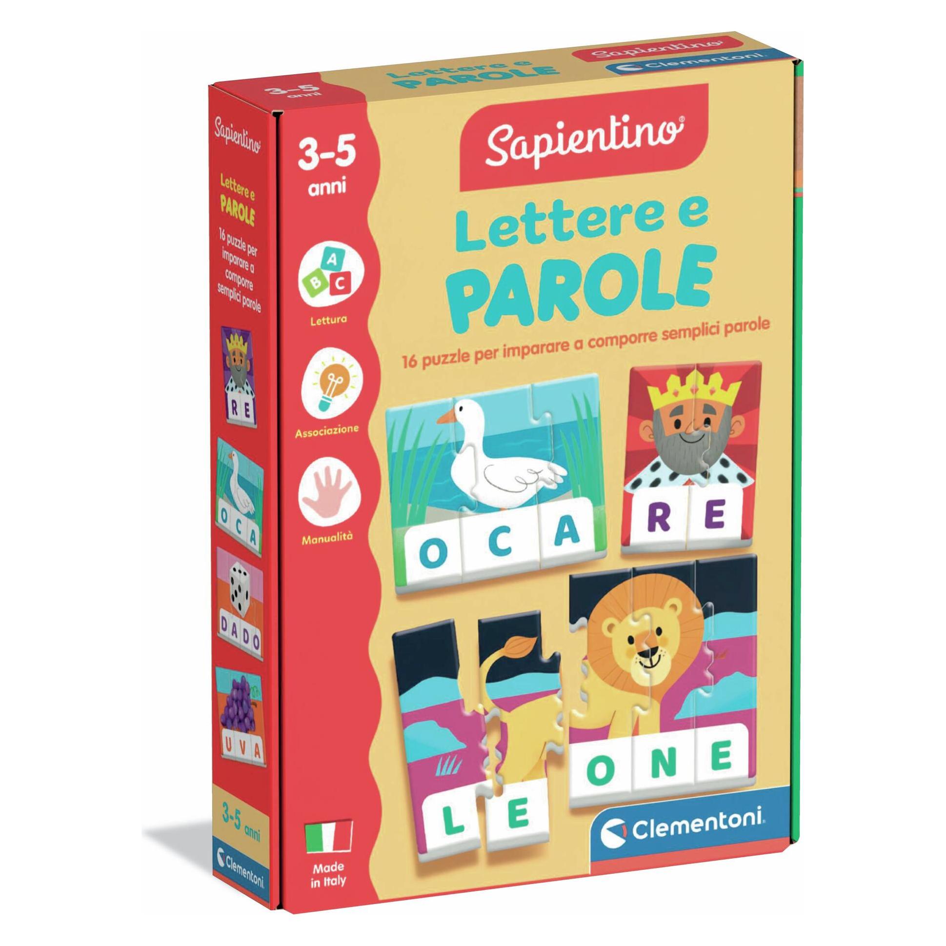 Clementoni Lettere e Parole (Deutsch) (59378657)