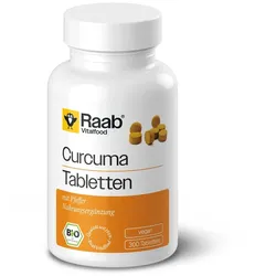 RAAB Vitalfood Curcuma Bio Tabletten 300 St