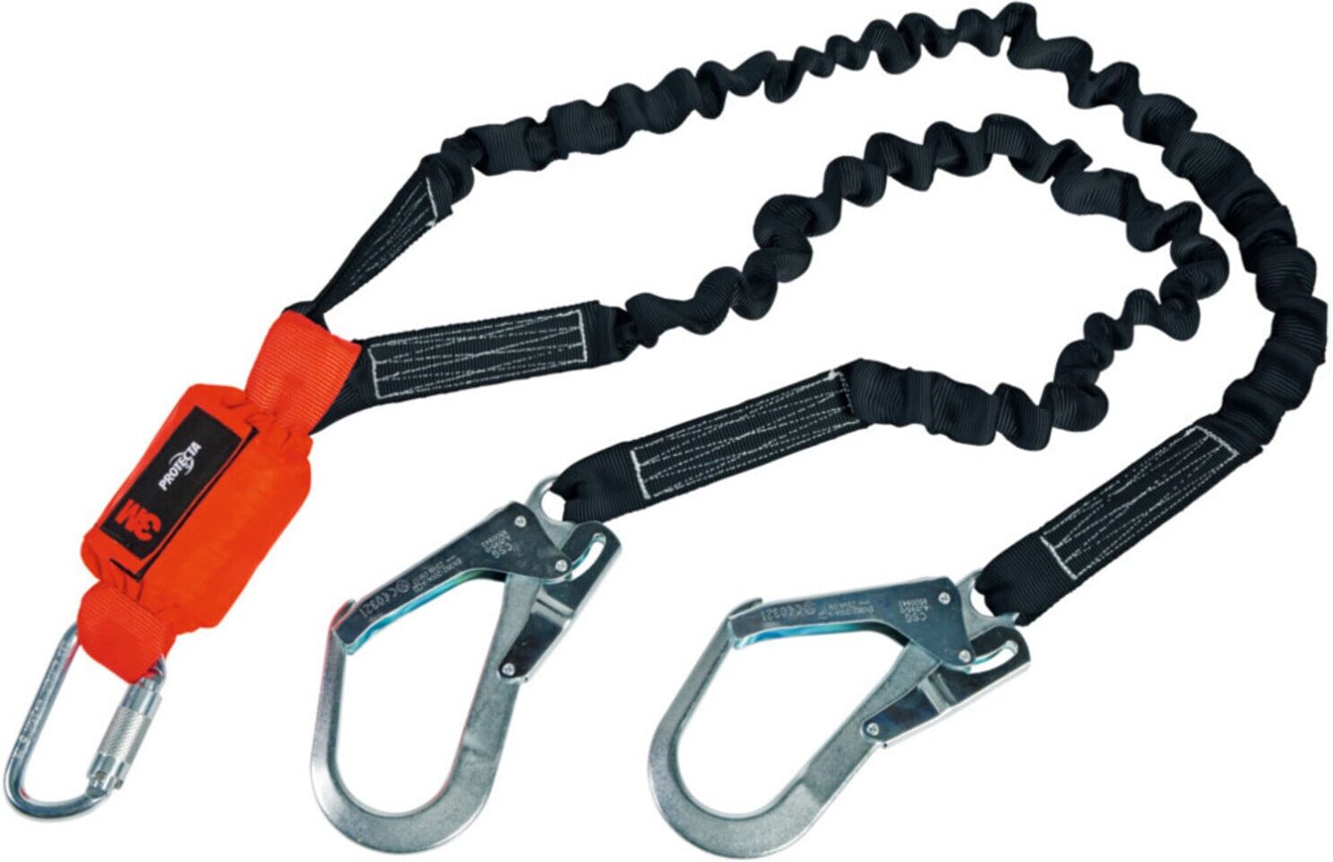 3M Fall ProtectionY-Verbindungsmittel mit Bandfalldämpfer 1260327, Länge: 2 m)