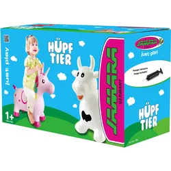 Jamara Hüpftier Einhorn bunt mit Pumpe   460316