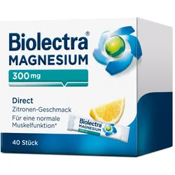 Biolectra Magnesium 300 mg Direct Zitron 40 St