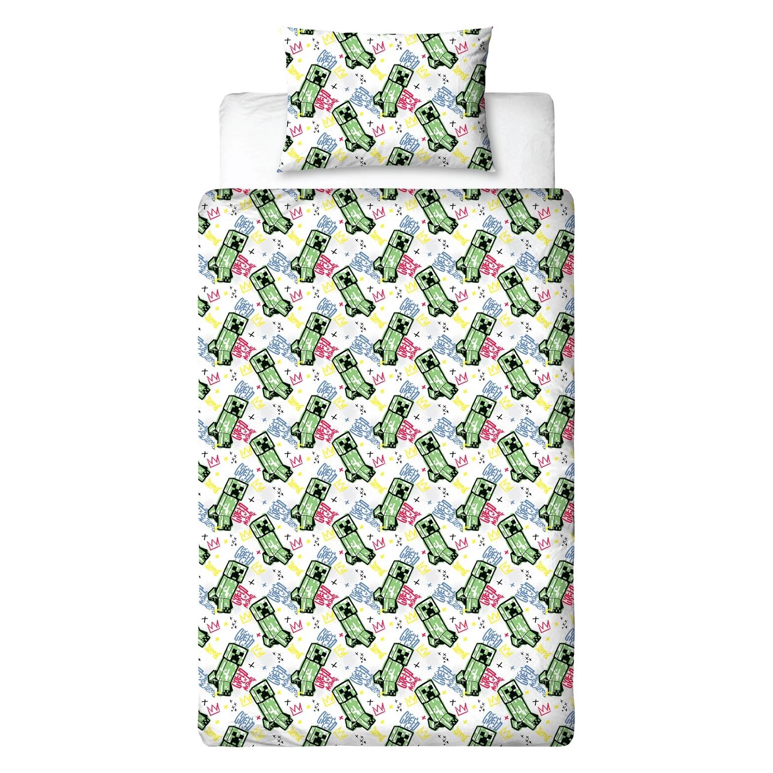Minecraft - Adult Bedding Set 140x200 (MNC743) (200 x 140 cm) (MNC743)